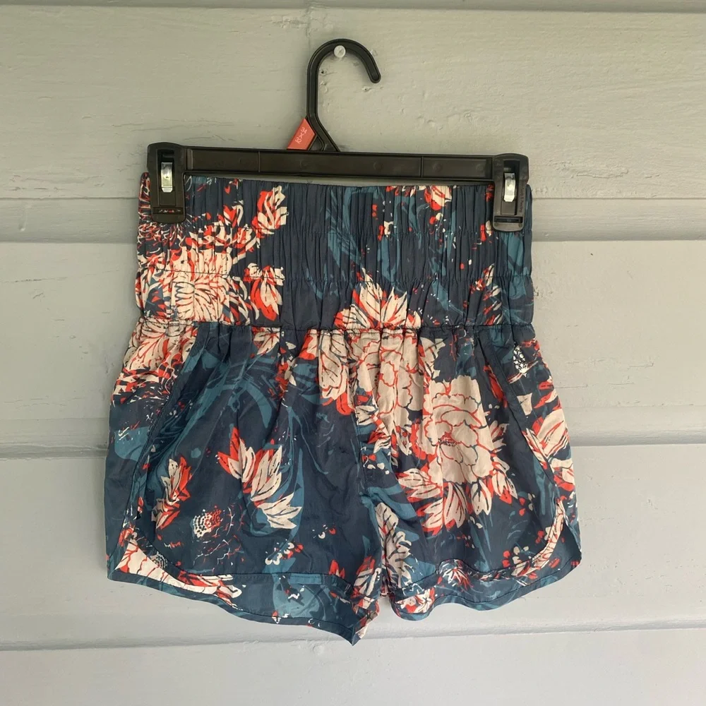 FP Movement Free People High Waisted Vintage Running Shorts Empire Jewel Small - Picture 2 of 7